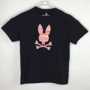 Psycho Bunny Newell men’s short sleeve graphic tee shirt large